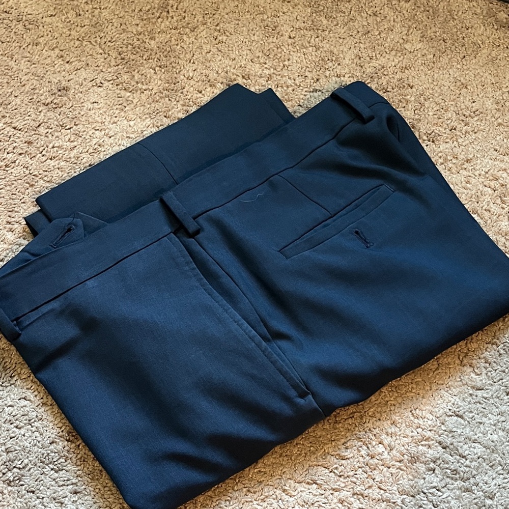 HAAGAR Men’s suit pants 36x30 blue
